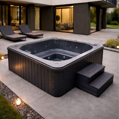 kwadratowe jacuzzi ogrodowe basic