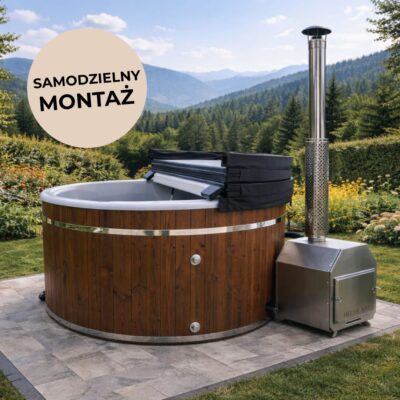 okrągła balia ogrodowa do samodzielnego montażu